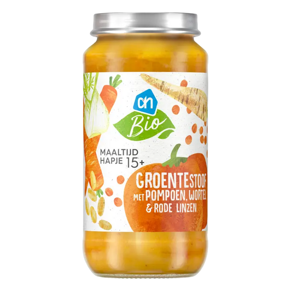 Organic Vegetable Stew Meal with Pumpkin 15+ Months