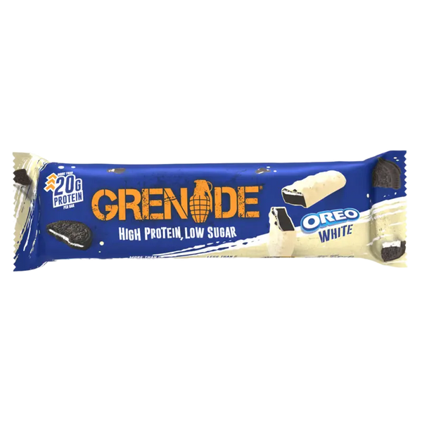 Grenade Oreo white protein bar