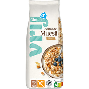 Glutenfreies Knuspermüsli mit Nüssen