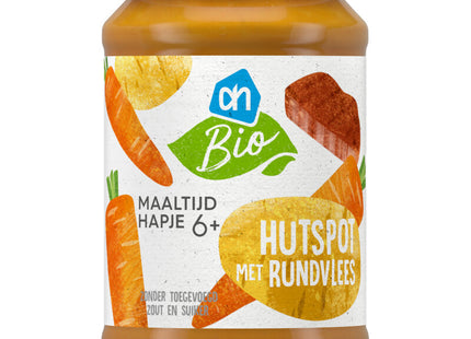 Biologisch Maaltijdhapje hutspot met rundvlees 6+