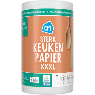 Keukenpapier sterk XXXL 1=8 rollen