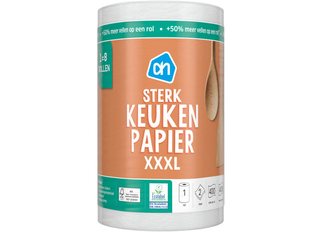 Keukenpapier sterk XXXL 1=8 rollen