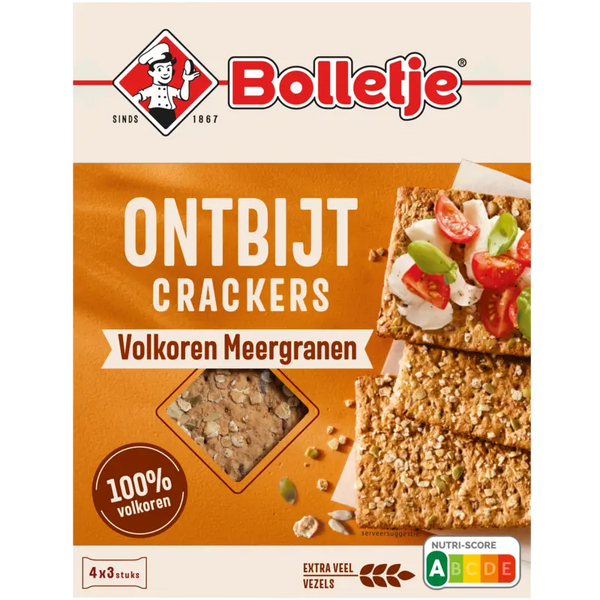Bolletje Frühstücksknäckebrot Vollkorn Mehrkorn