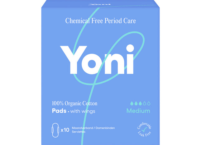 Yoni Damenbinden aus Bio-Baumwolle Medium