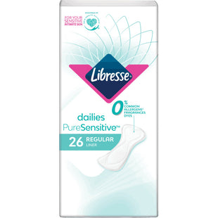 Libresse Pure sensitive regular inlegkruisjes