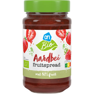 Biologisch Aardbei fruitspread