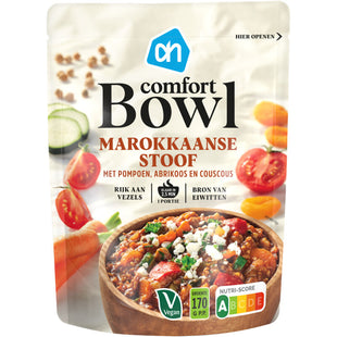 Comfort bowl Marokkaanse stoof