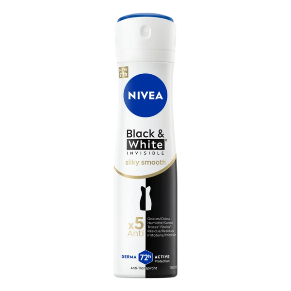 NIVEA Schwarz&Weiß seidenglattes Spray