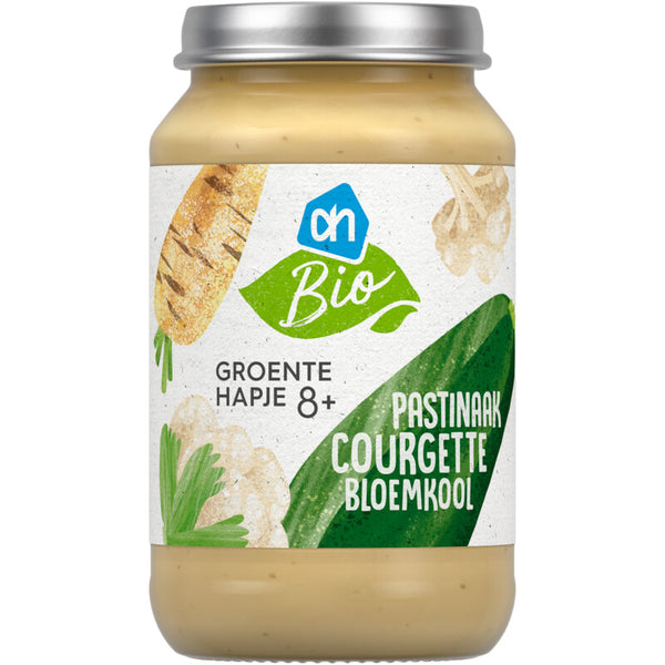 Biologisch Groentehapje pastinaak courgette 8+