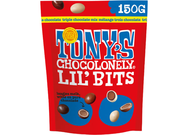 Tony's Chocolonely Lil'bits triple chocolate