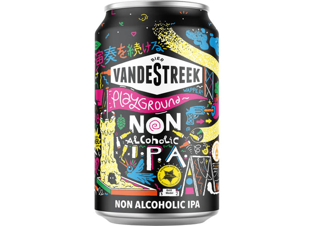 Vandestreek Playground non alcoholic IPA