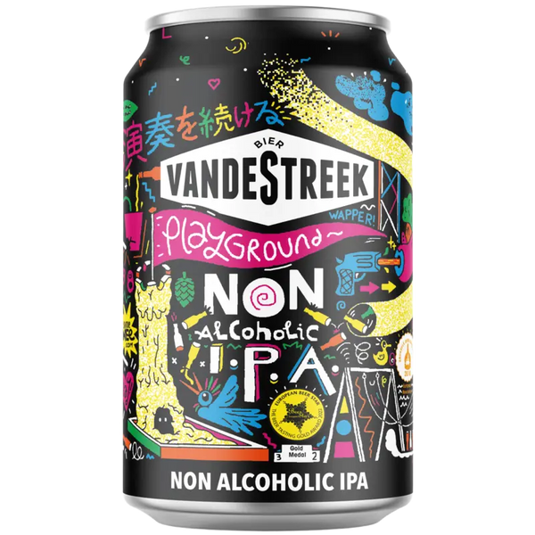 Vandestreek Playground non alcoholic IPA