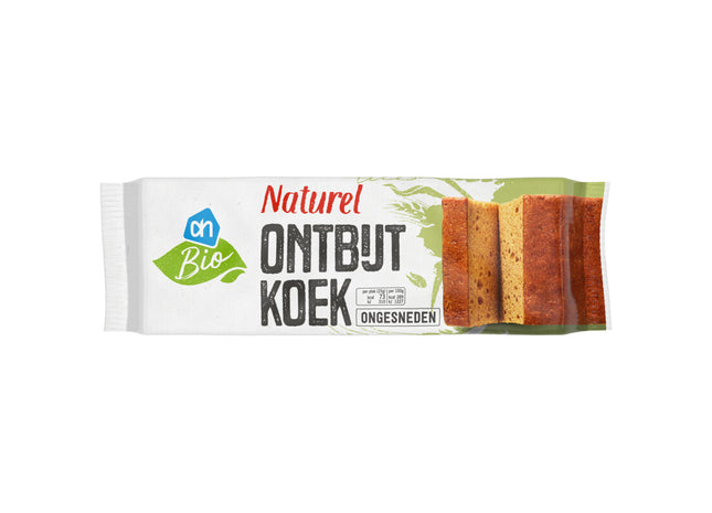Biologisch Ontbijtkoek naturel ongesneden