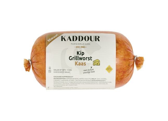 Kaddour Kip grillworst kaas
