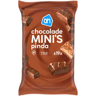 Chocolade mini's pinda