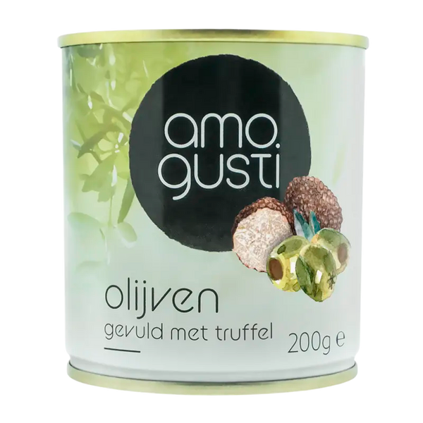 Amogusti Olijven gevuld met truffel