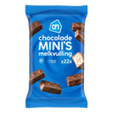 Chocolate minis with milk filling