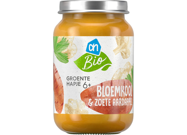 Biologisch Groentehapje bloemkool 6m+