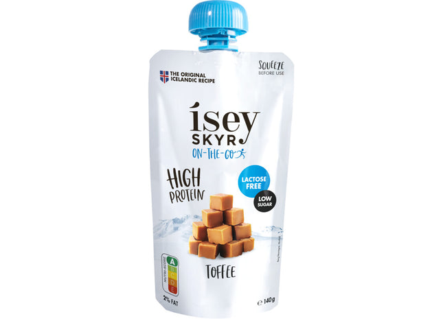 Isey Skyr on-the-go toffee