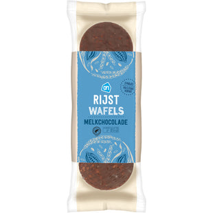 Rijstwafels melkchocolade