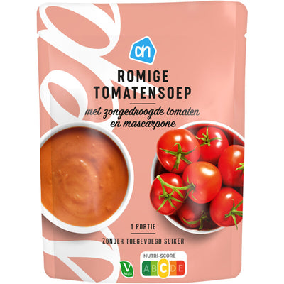 Tomatensuppe in Beutel
