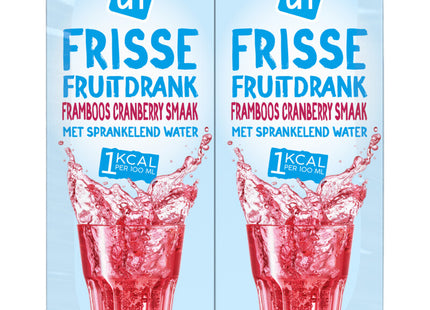 Frisse fruitdrank framboos 1kcal