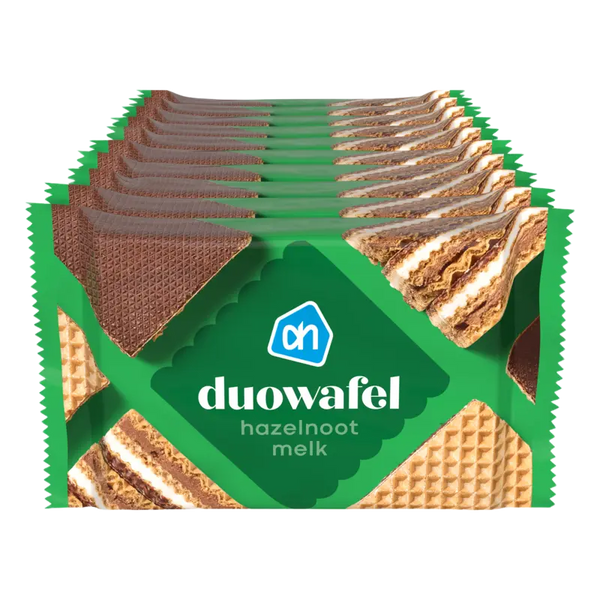 Duowaffel Haselnuss Milch 10er-Pack
