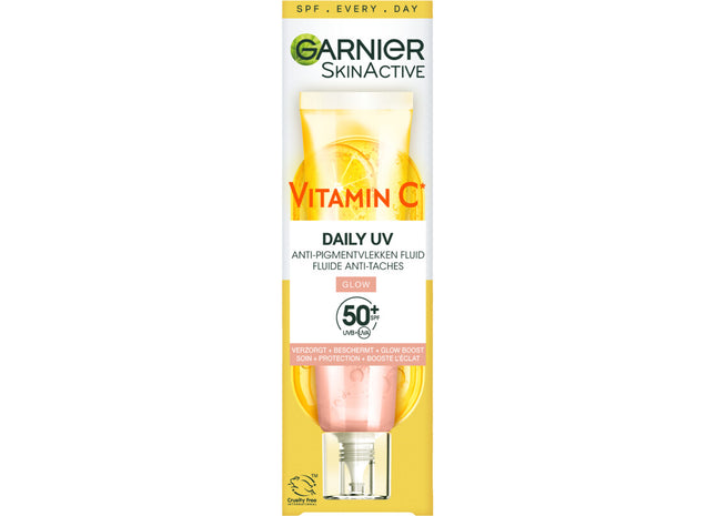 Garnier SkinActive Glowy Fluid SPF50+
