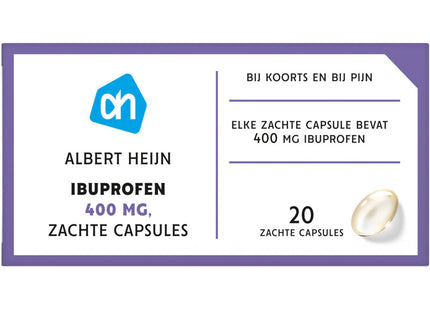 Ibuprofen liquid caps 400mg