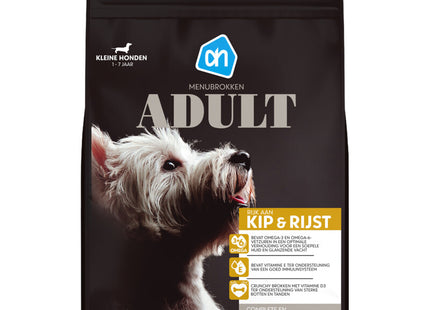 Menubrokken adult kip & rijst