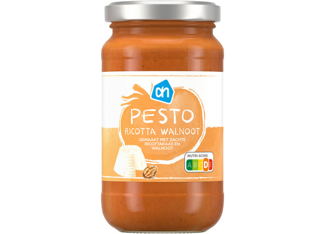 Pesto ricotta walnoot