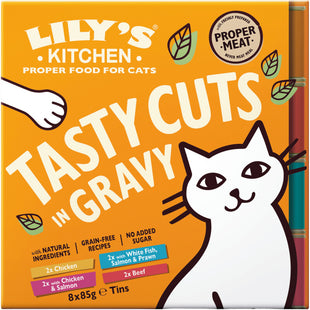 Lily's Kitchen Tasty cuts in saus diverse smaken 8-pack