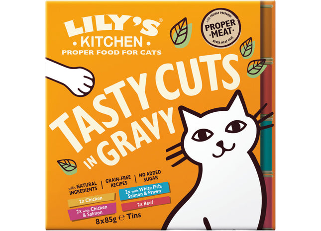 Lily's Kitchen Cat gemischte Stücke in Soße