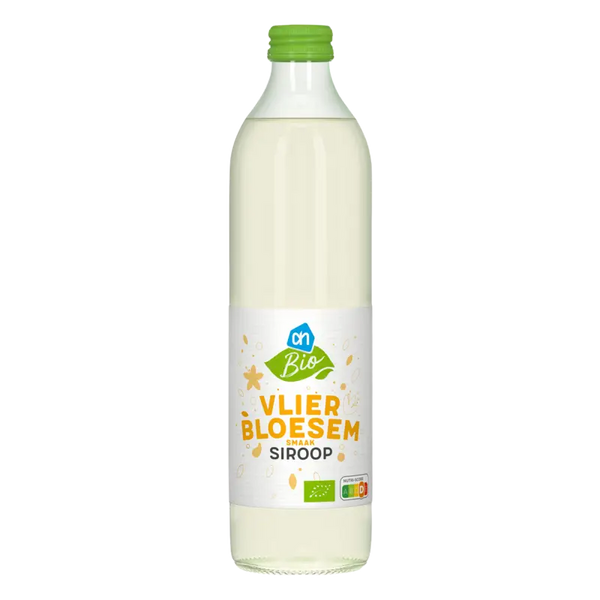 Biologischer Holunderblütensirup