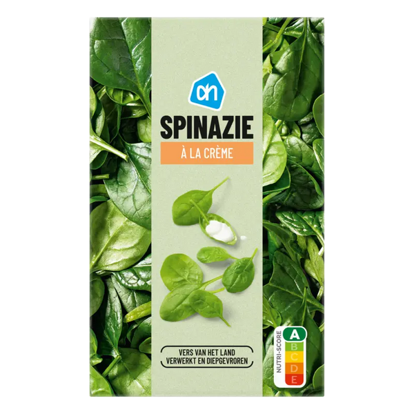 Creamed spinach