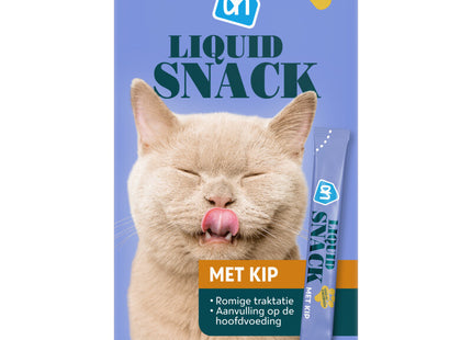 Flüssiger Snack mit Hühnchen