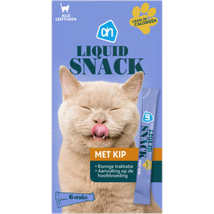 Flüssiger Snack mit Hühnchen