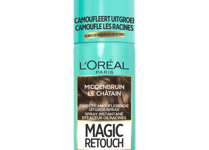 L'Oréal Magic retouch uitgroeispray middenbruin