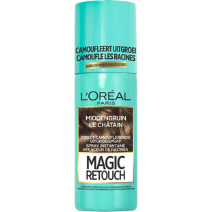 L'Oréal Magic retouch uitgroeispray middenbruin