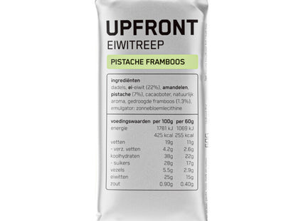 Upfront Eiwitreep pistache framboos