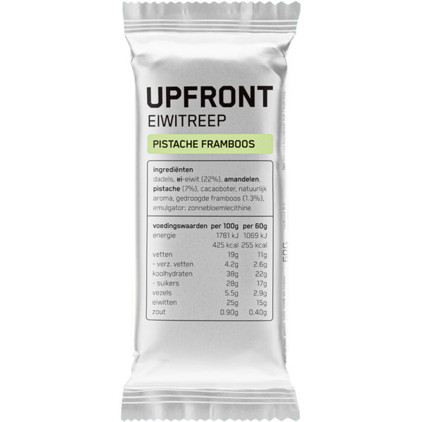 Upfront Proteinriegel Pistazie Himbeere