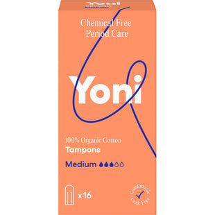 Yoni Tampons van biologisch katoen medium