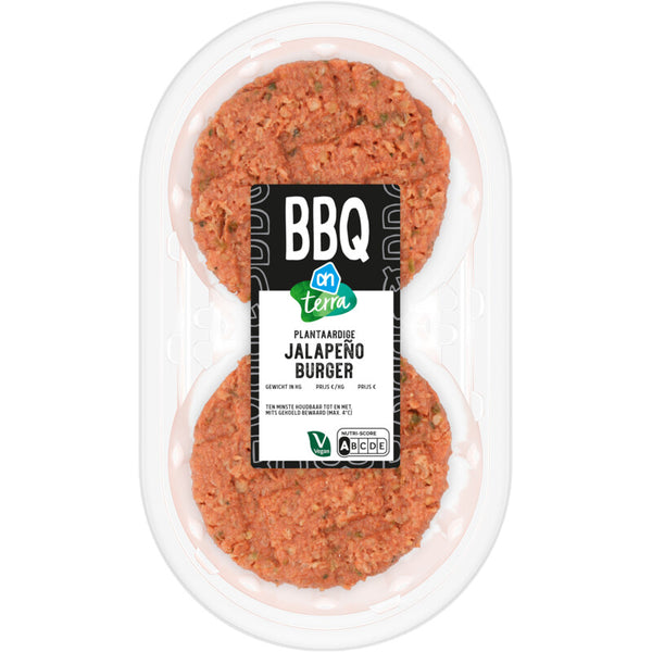 Terra Plantaardige jalapeno burger BBQ