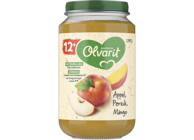 Olvarit Appel perzik mango 12m+