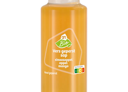 Biologisch Vers geperst sap sinaasappel appel mango