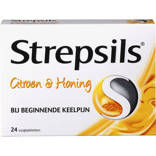 Strepsils Keeltabletten citroen & honing