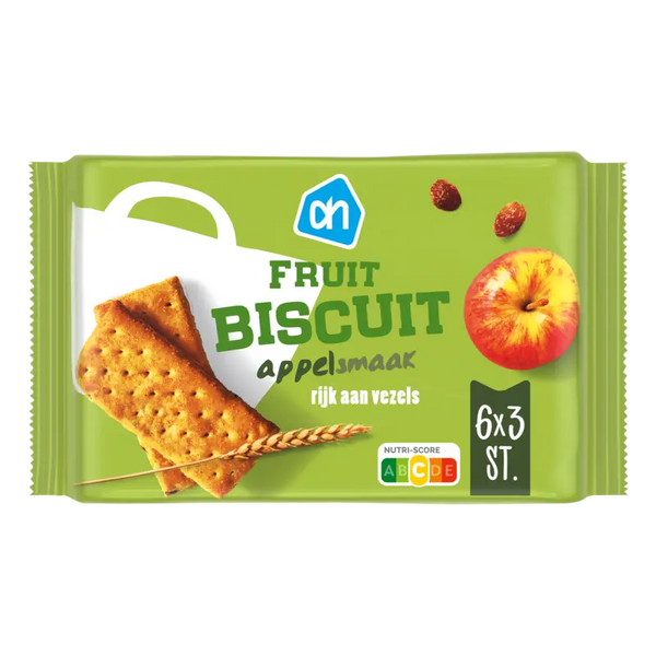 Fruit cookie apple flavor
