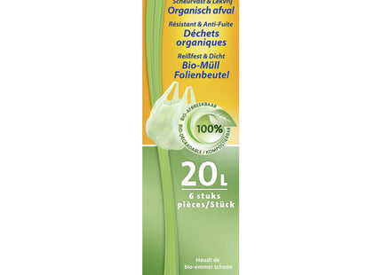 Swirl Pedaalemmerzak met handvat 20liter