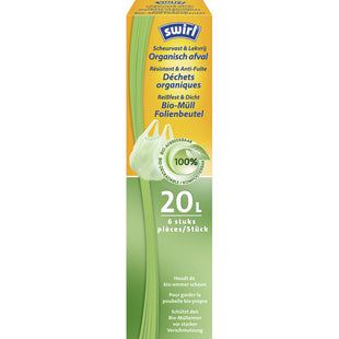 Swirl Pedaalemmerzak met handvat 20liter