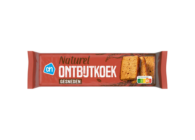 Ontbijtkoek naturel gesneden